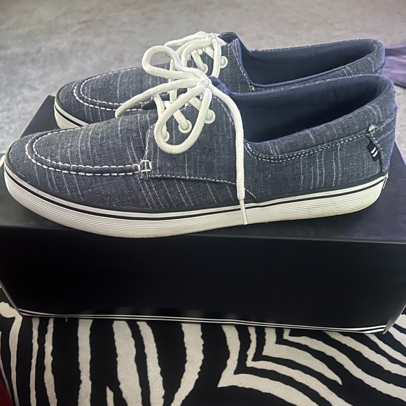 Nautica Albemarle / Navy men’s boat shoes size 9.5 - Picture 3 of 4